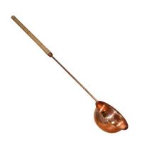 Large copper ladle 50 cm 